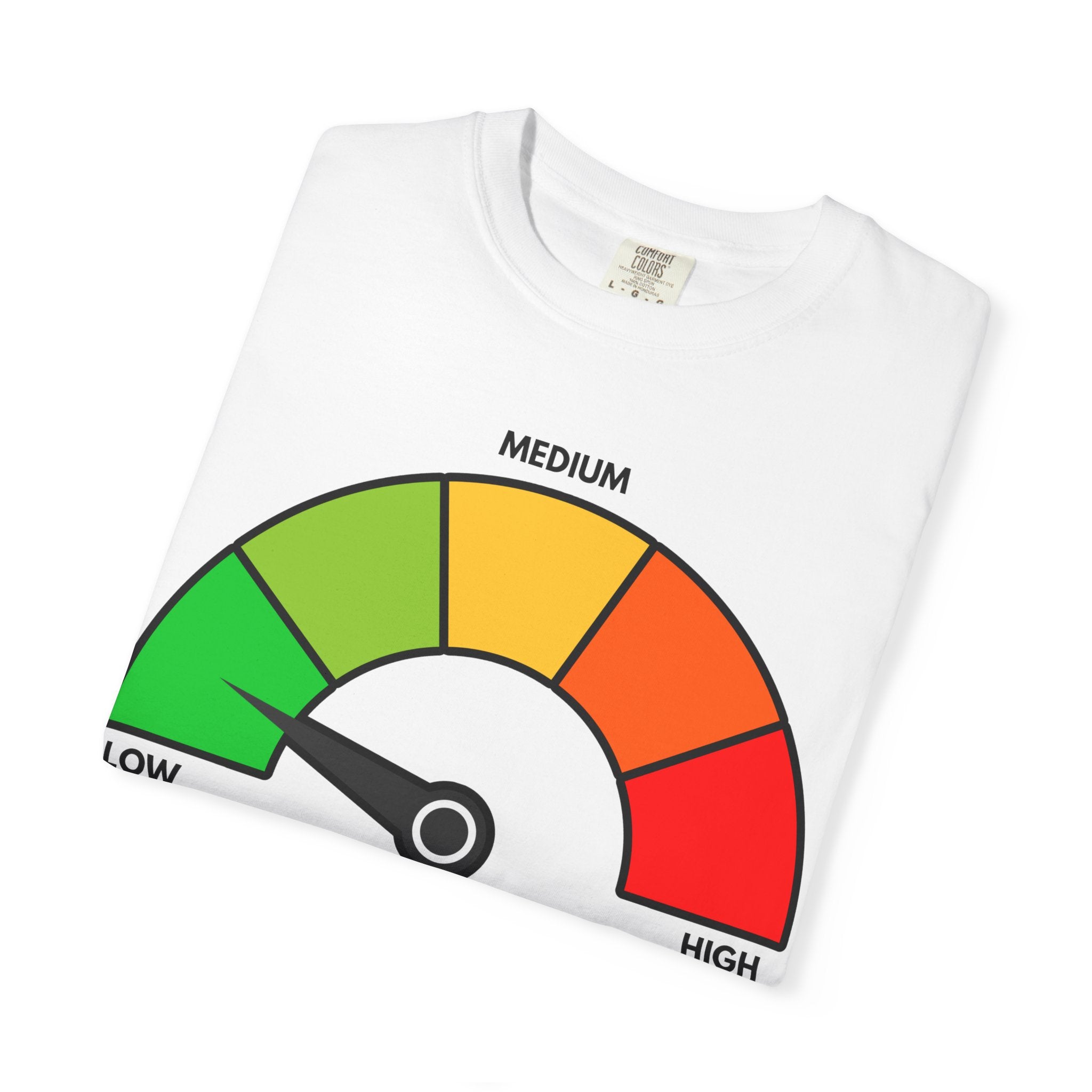 Low Cortisol Shirt (Black & White) - If your cortisol not low DONT BUY THIS 😭